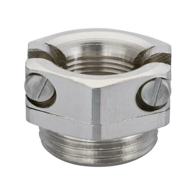 T-bolt clamp; nickel plated brass; Thread