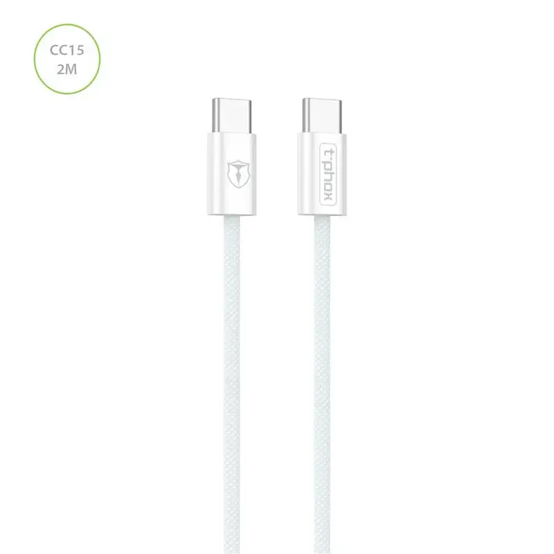 T-PHOX CABLE CC15 SERIES USB-C/USB-C 60W