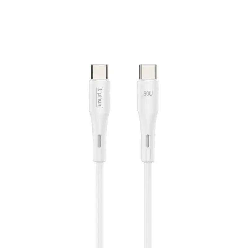 T-PHOX CABLE GENTLE USB-C/USB-C 60W 1M