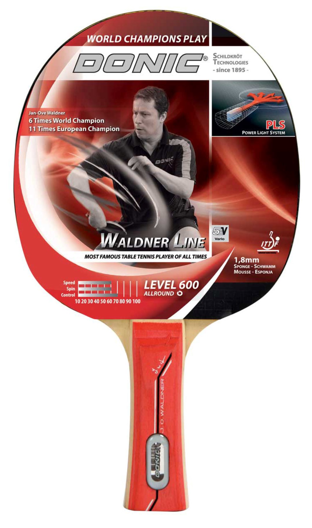 Table tennis bat DONIC Waldner 600