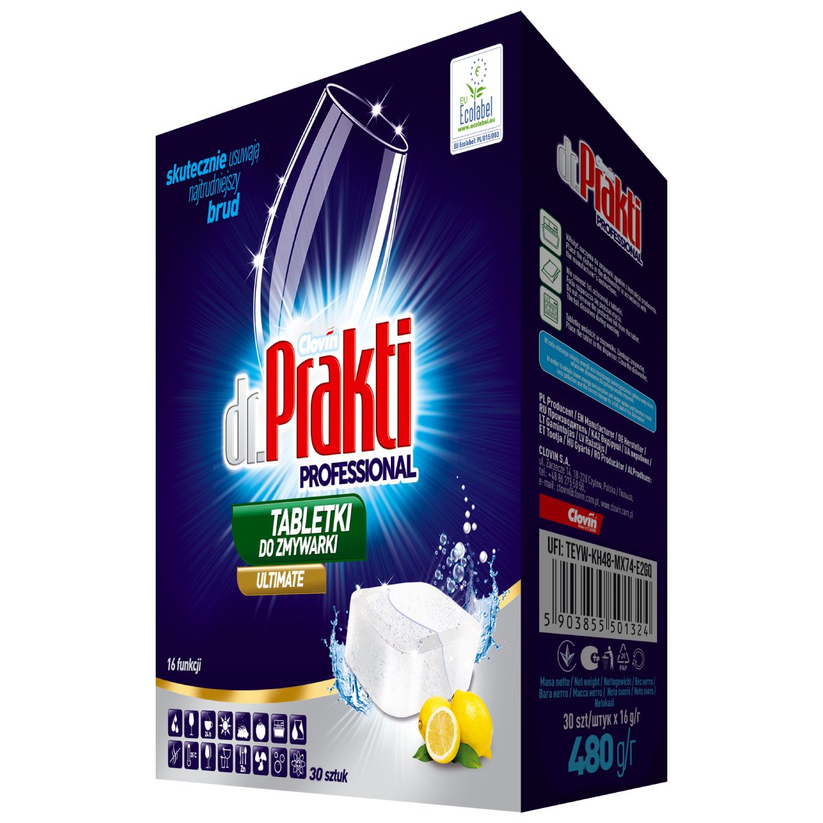 Tabletes trauku mazg.Professional Dr.Prakti