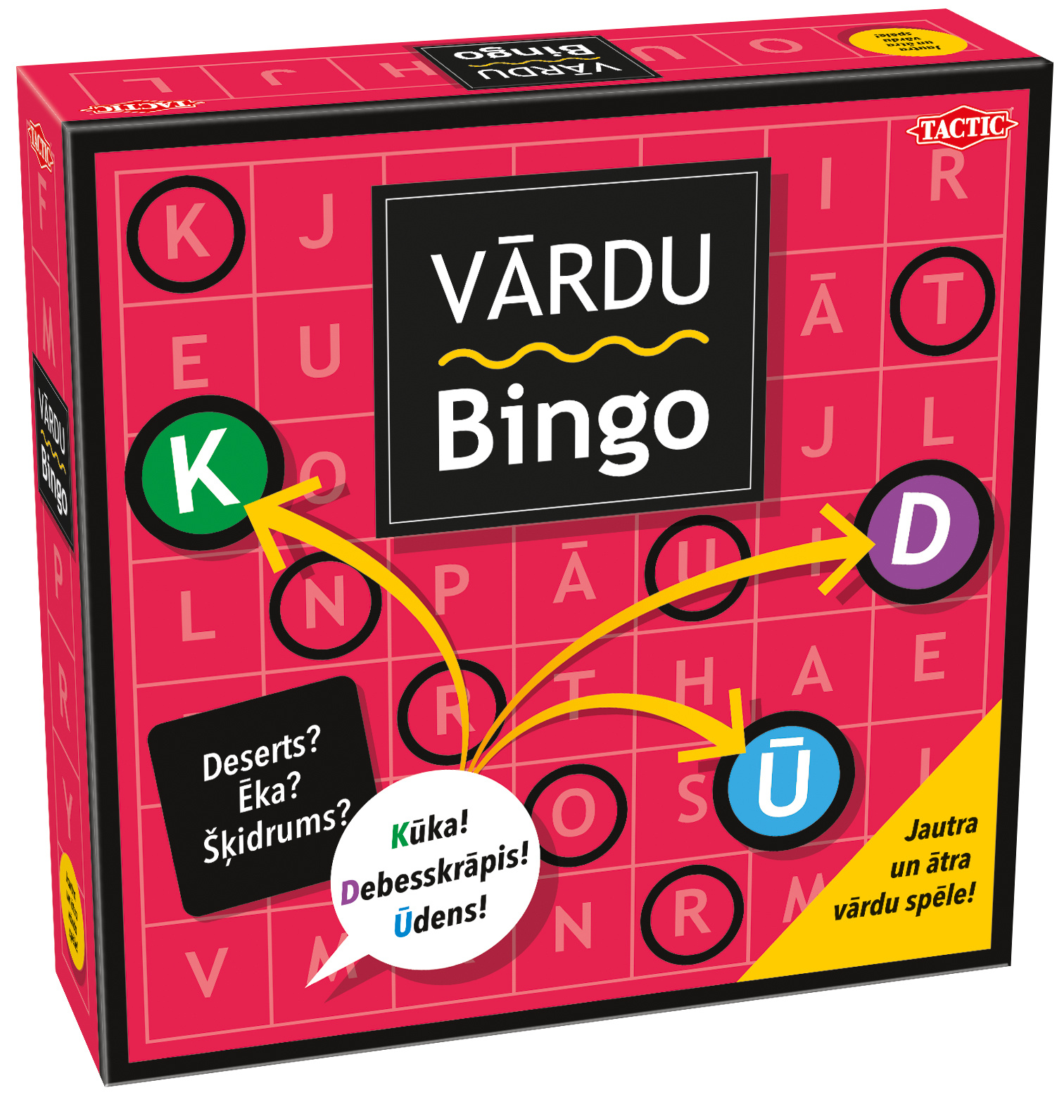 TACTIC Spēle "Vārdu Bingo" (Latviešu