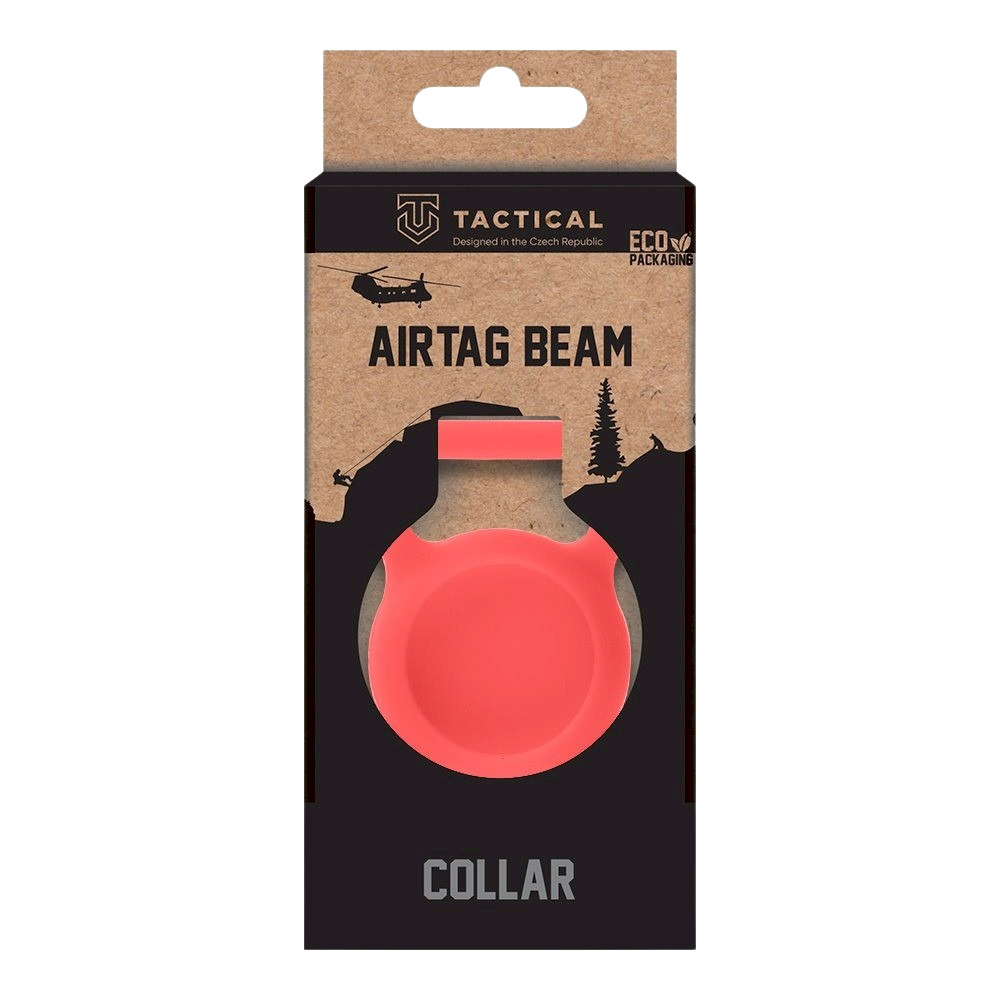 Tactical Airtag Beam Collar Red |