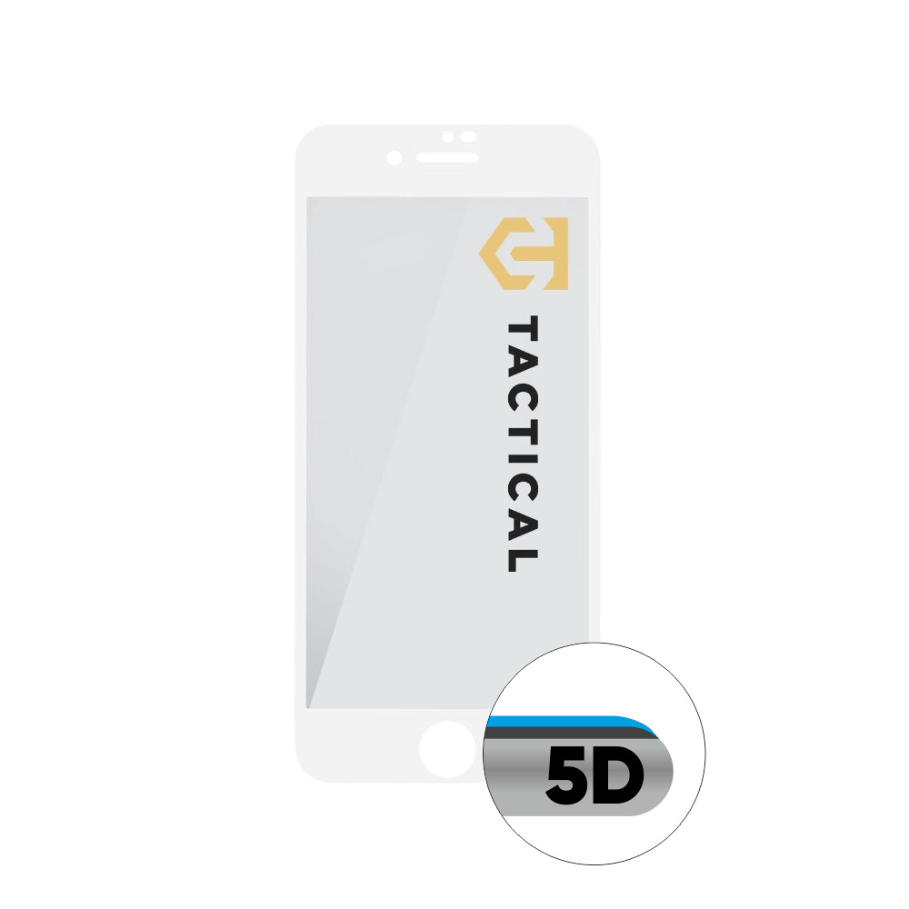 Tactical Glass Shield 5D aizsargstikls telefonam