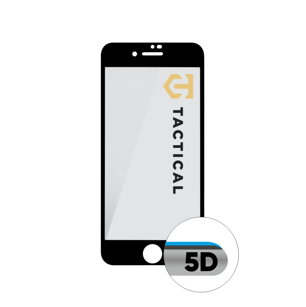Tactical Glass Shield 5D aizsargstikls telefonam