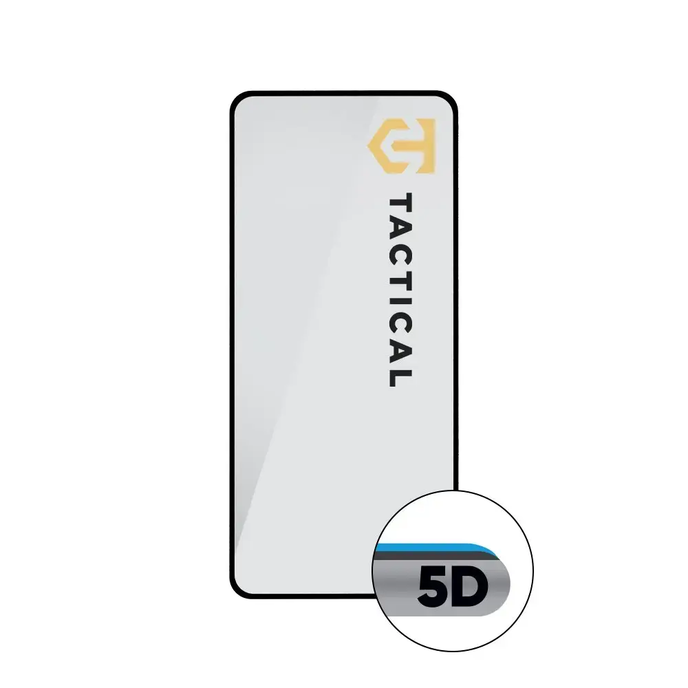 Tactical Glass Shield 5D aizsargstikls telefonam