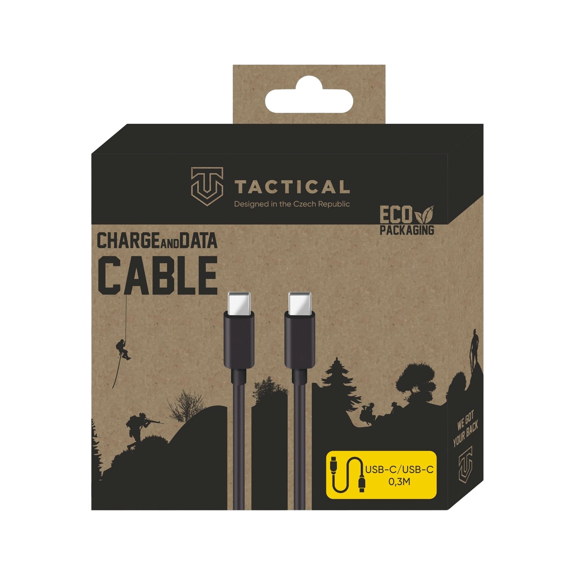 Tactical Smooth Thread Cable USB-C|USB-C  0