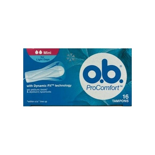 Tamponi O.B.ProComfort Mini 16gb