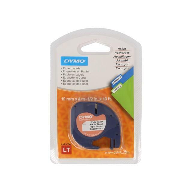 Tape; 12mm; 4m; white; for printer