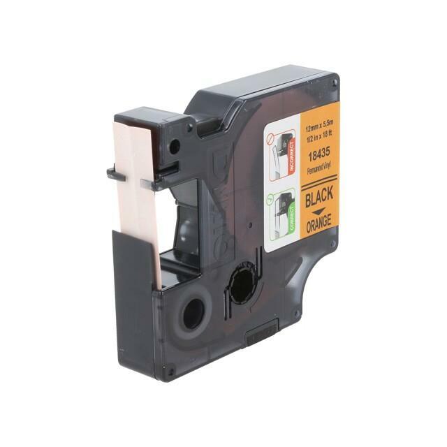 Tape; 12mm; 5.5m; orange; for