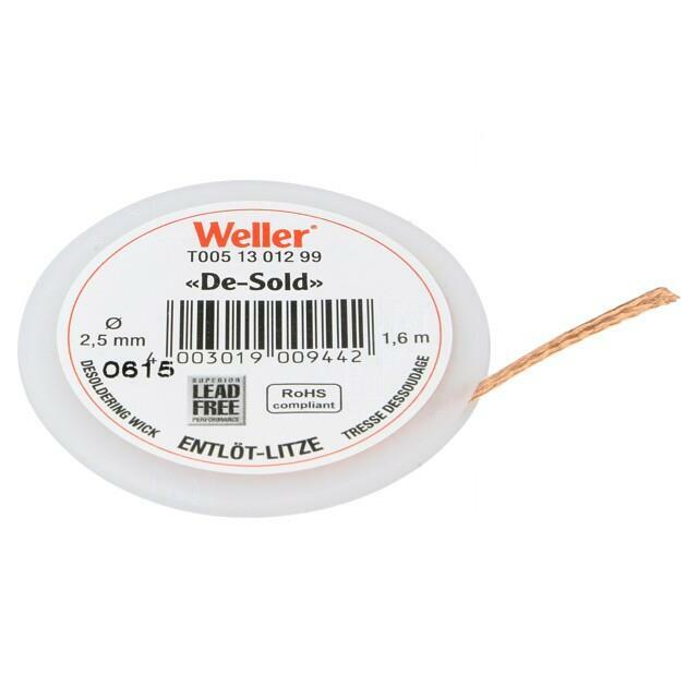 WELLER Tape: desoldering; W: 2.5mm