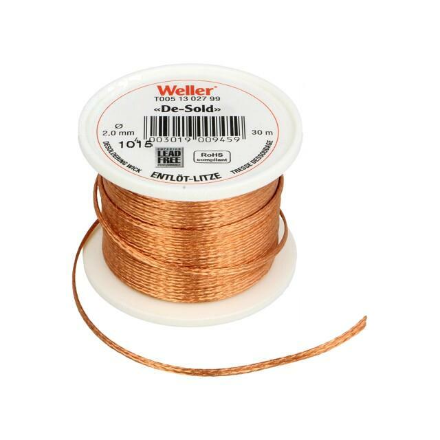 WELLER Tape: desoldering; W: 2mm; L: