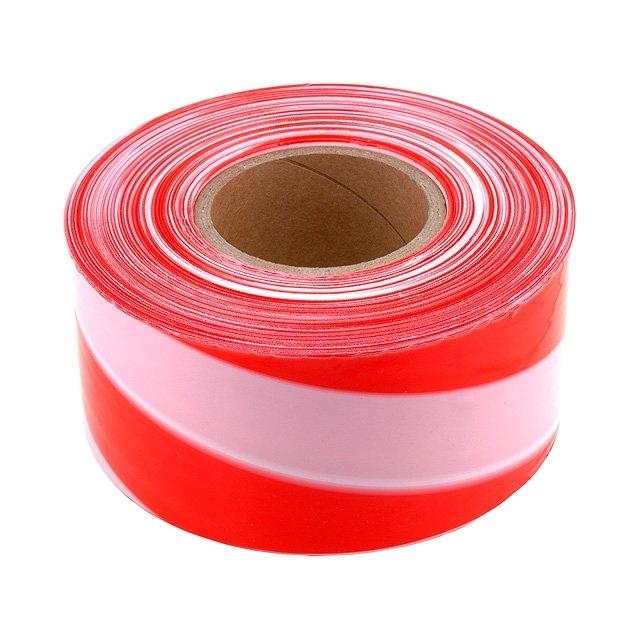 ANRO Tape: warning; white-red; L: 250m