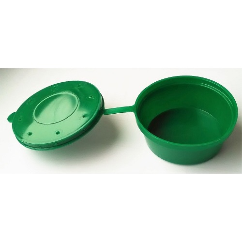 Tārpu kaste apaļa plast D62*27mm |