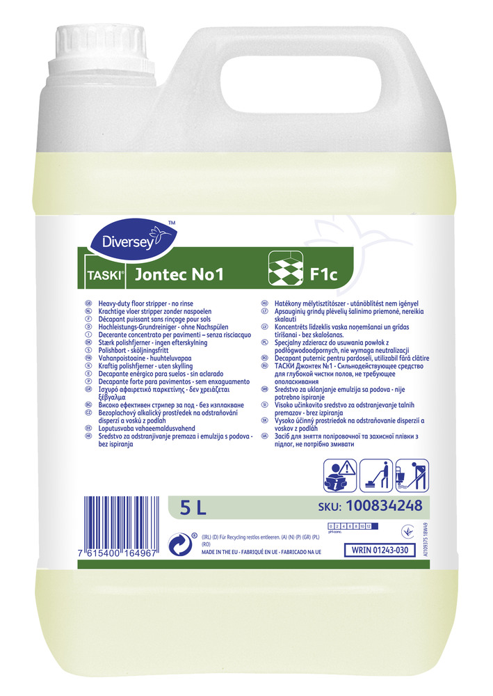 TASKI JONTEC No1 Ļoti sārmains, efektīvs