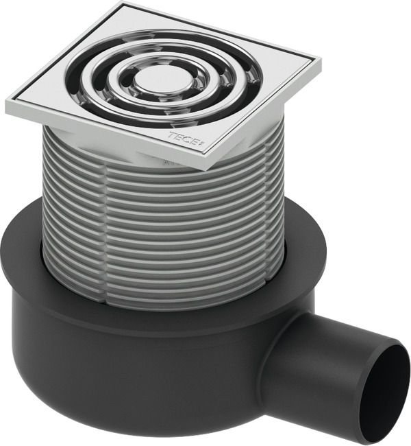 TECEdrainpoint S50 traps DN50 zemais  hor