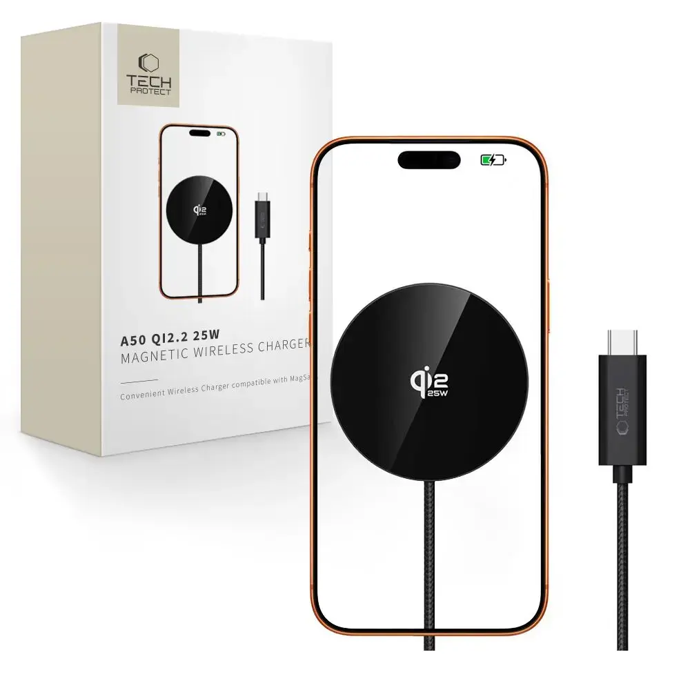 TECH-PROTECT A50 MAGNETIC MAGSAFE WIRELESS CHARGER