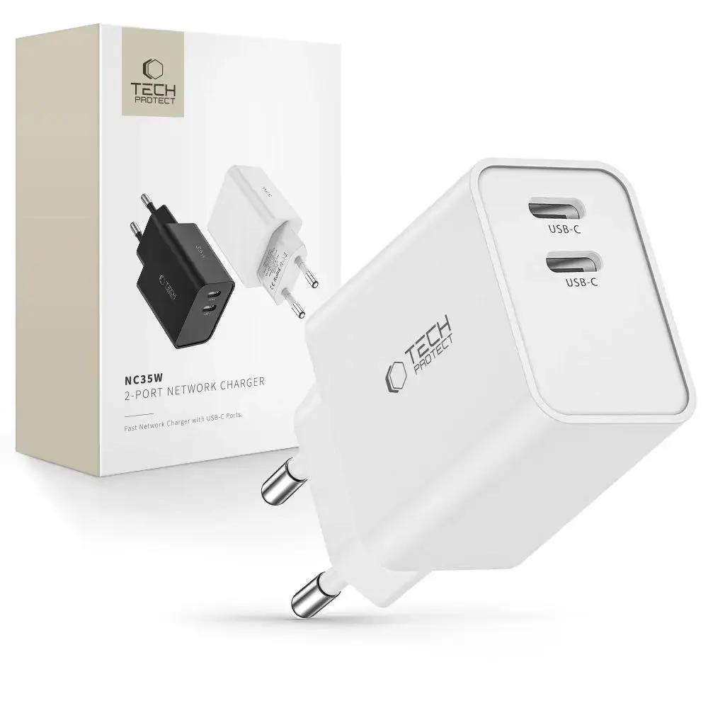Tech-Protect C35W tīkla lādētājs | 35W