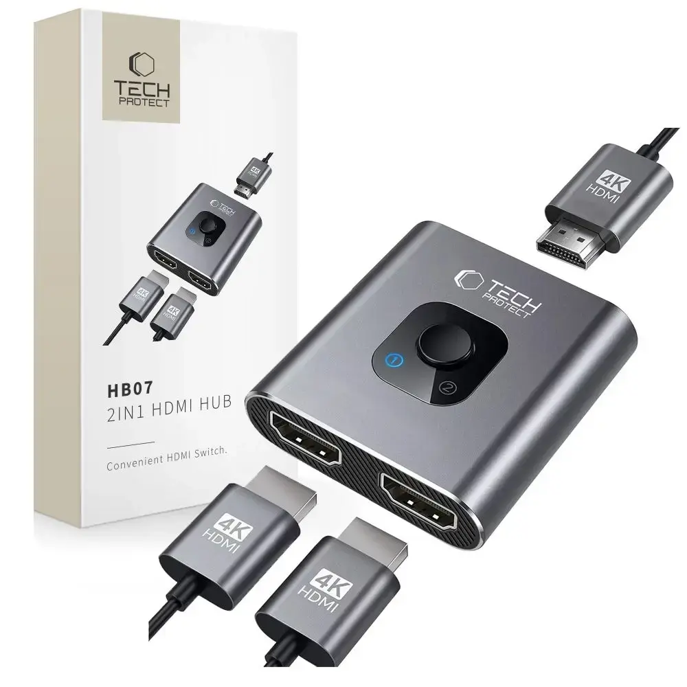 Tech-Protect HB07 HUB Adapter 2in1 HDMI