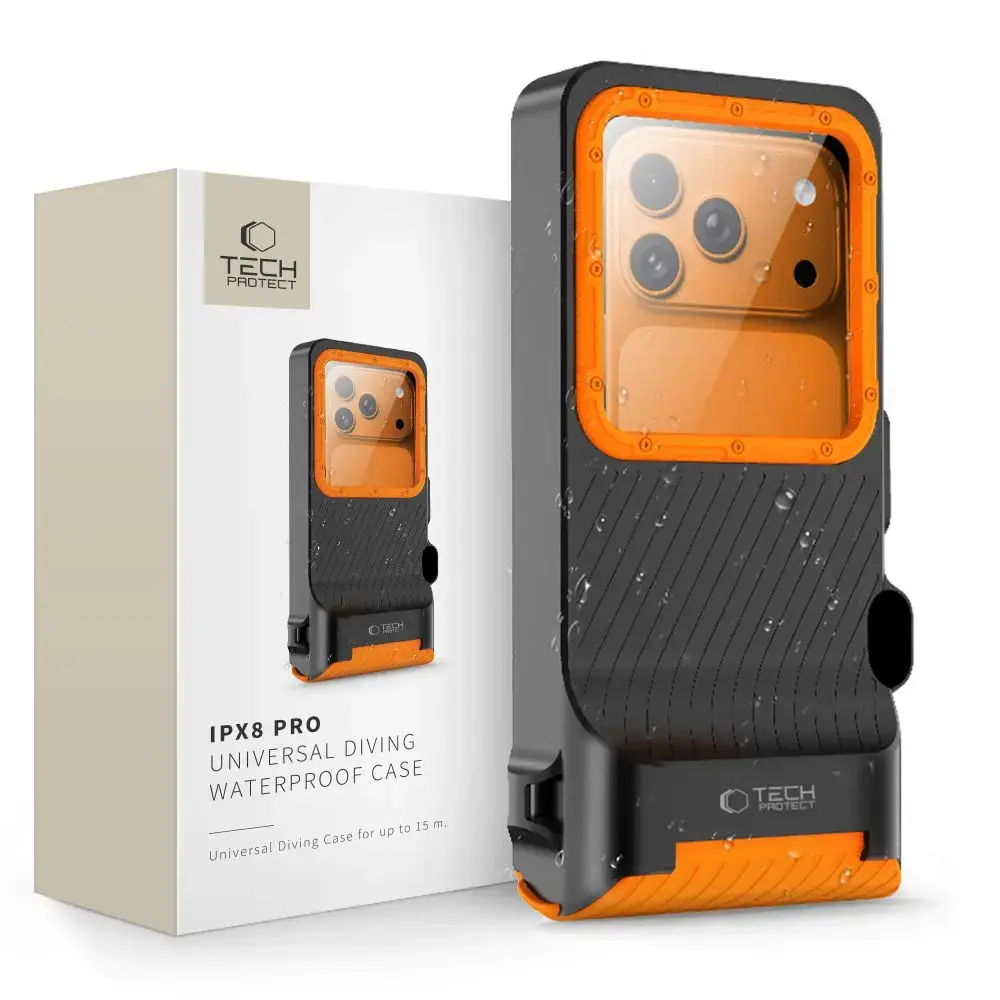 Tech-Protect IPX8 Pro Waterproof Phone Case