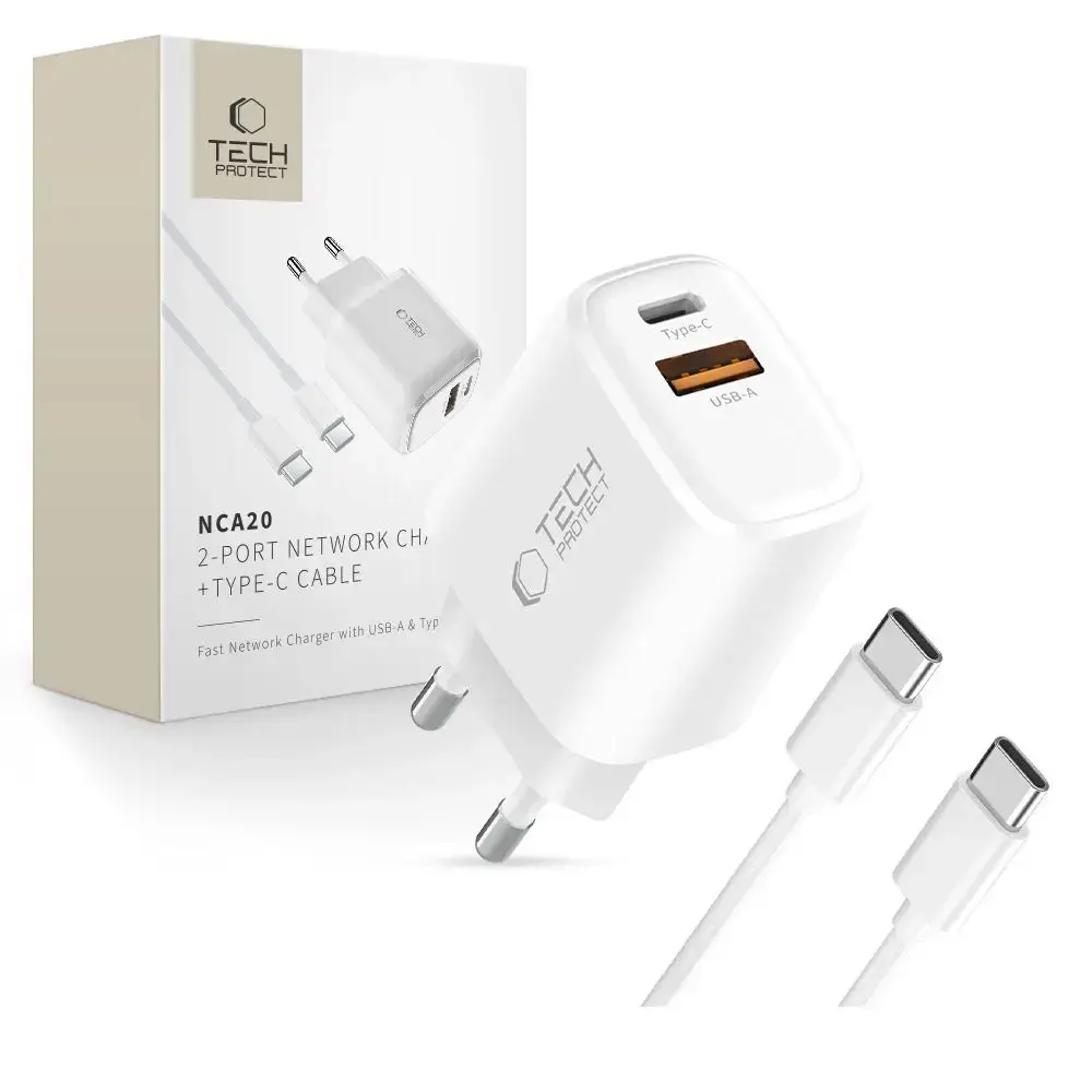 Tech-Protect NCA20 tīkla lādētājs | 20W