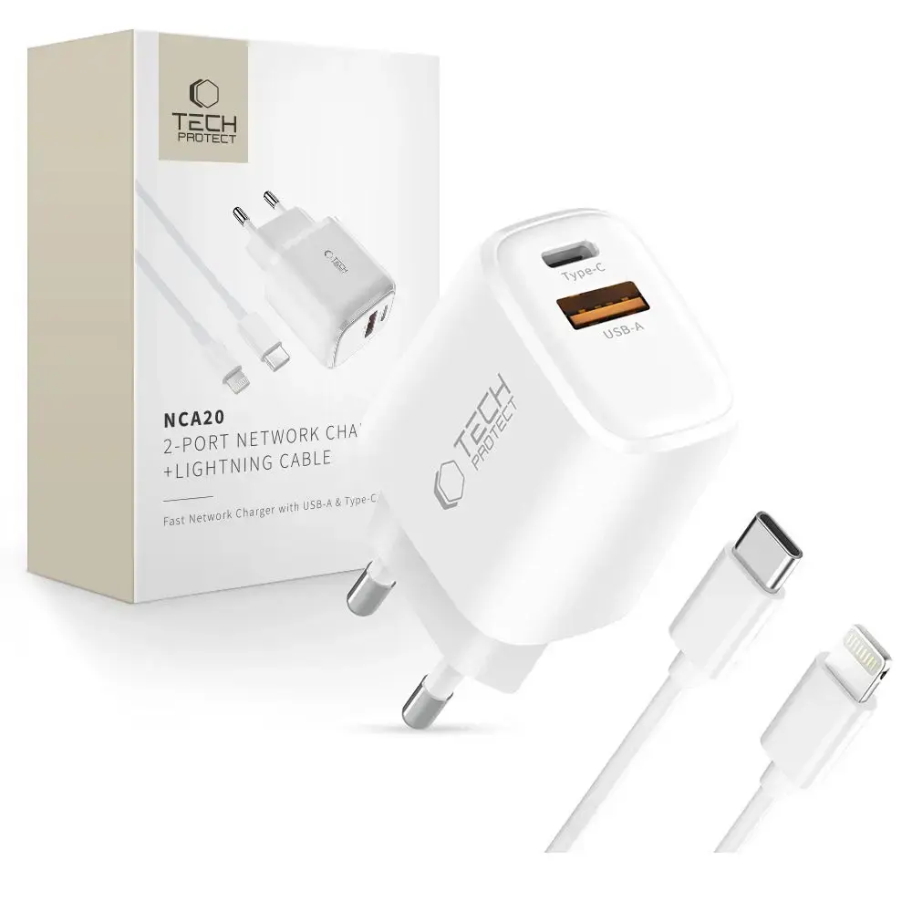 Tech-Protect NCA20 tīkla lādētājs | 20W