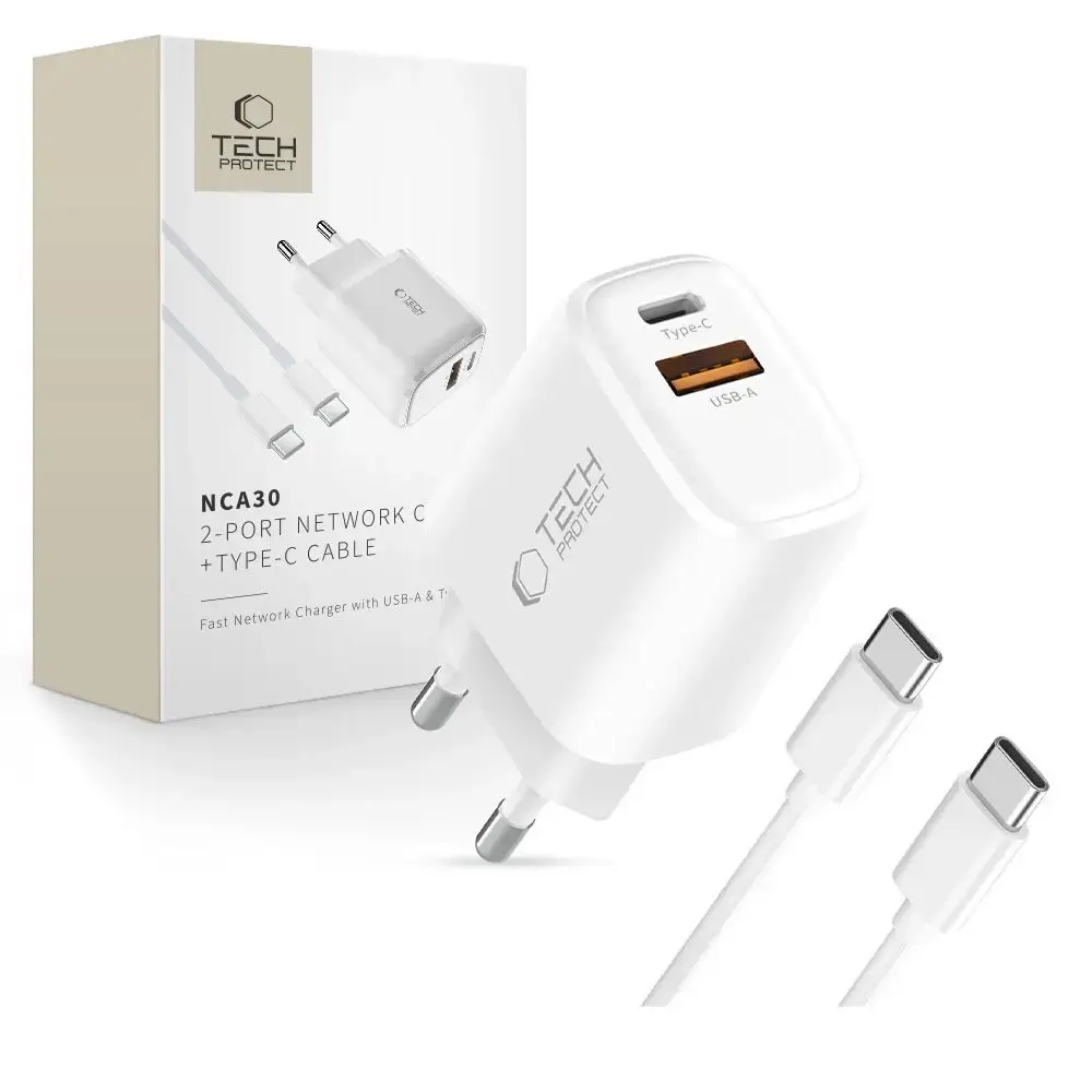 Tech-Protect NCA30 tīkla lādētājs | 30W