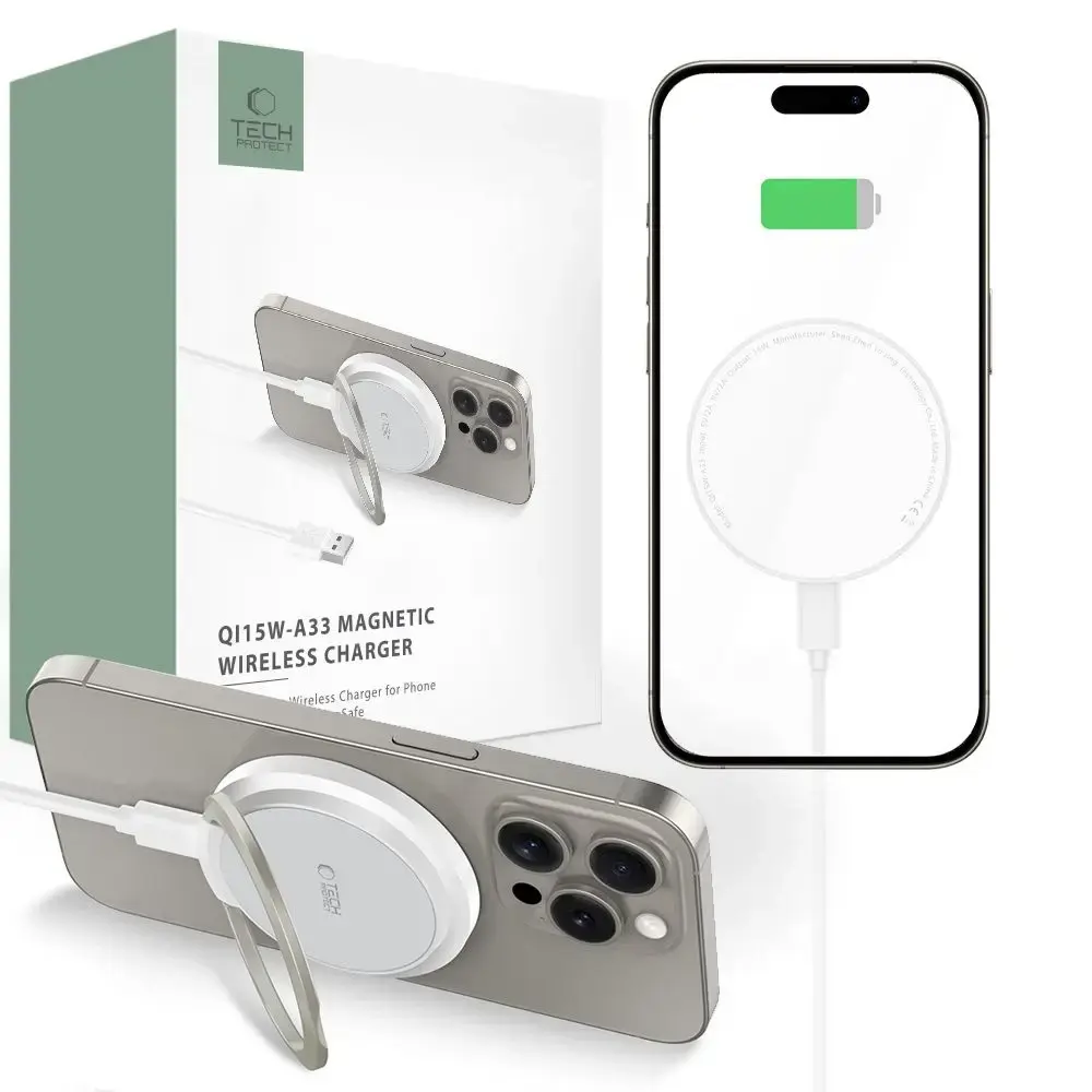Tech-Protect QI15W-A33 inductive charger with MagSafe