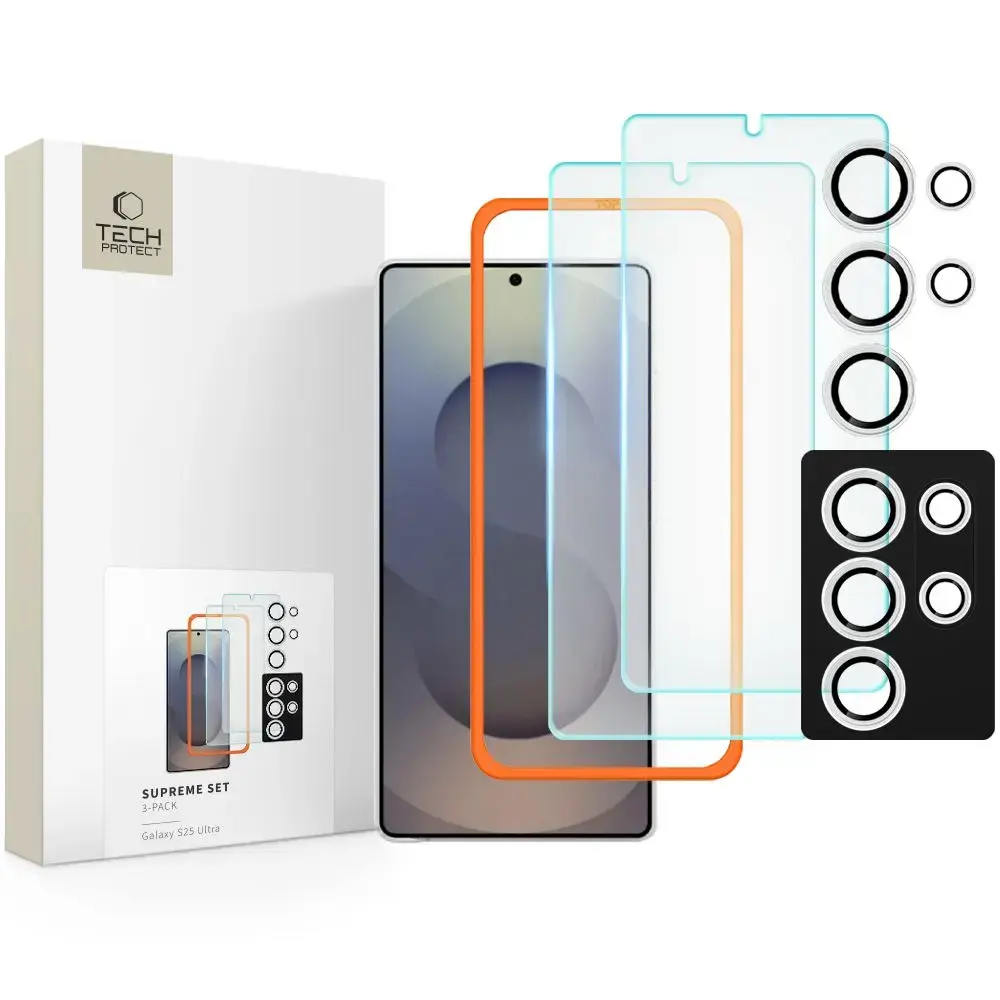 TECH-PROTECT SUPREME aizsargstikls telefonam Samsung Galaxy