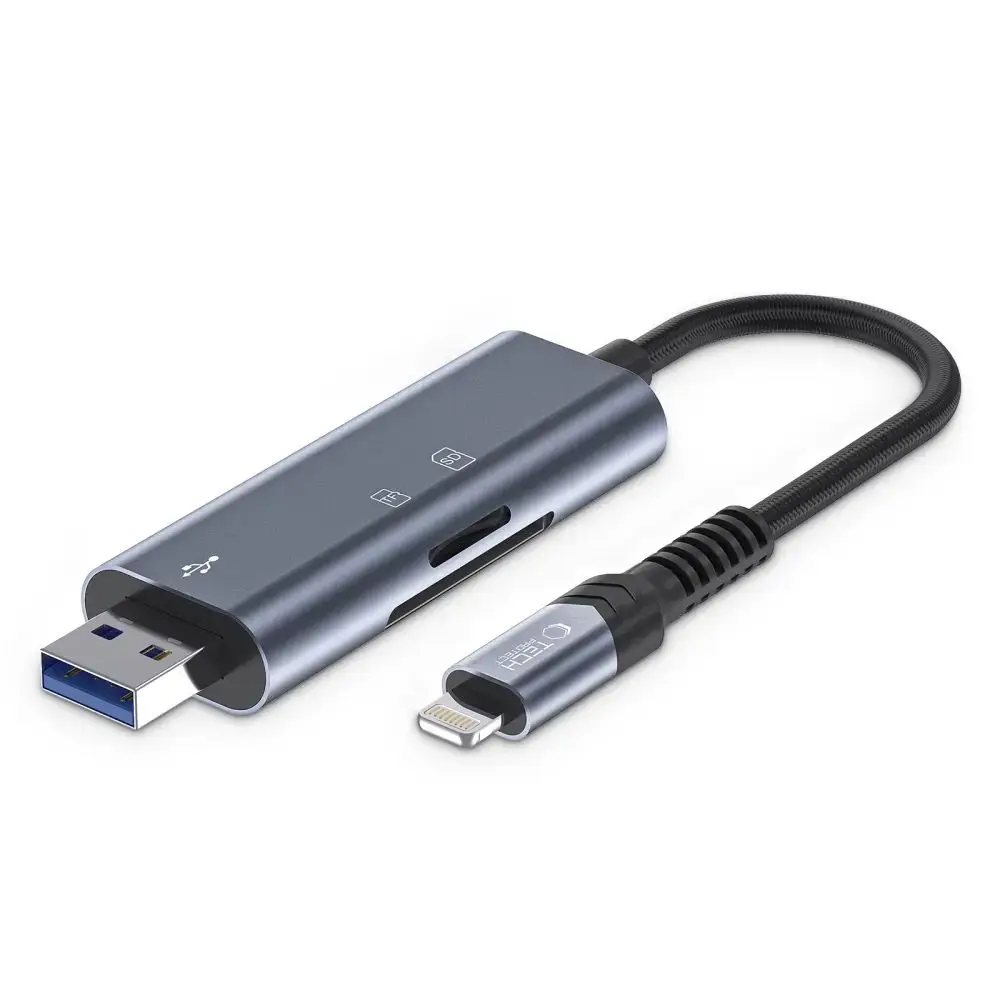 Tech-Protect UltraBoost SD|micro SD Card Reader