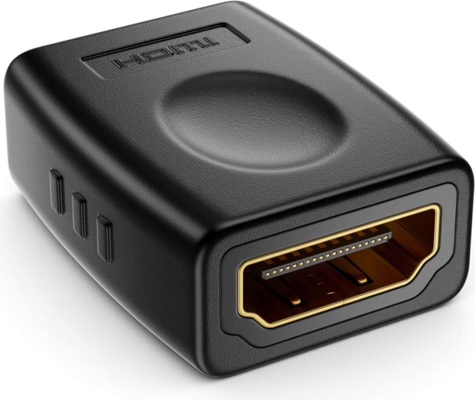 Techly HDMI F/F Melns | IADAP-HDMI-F/F