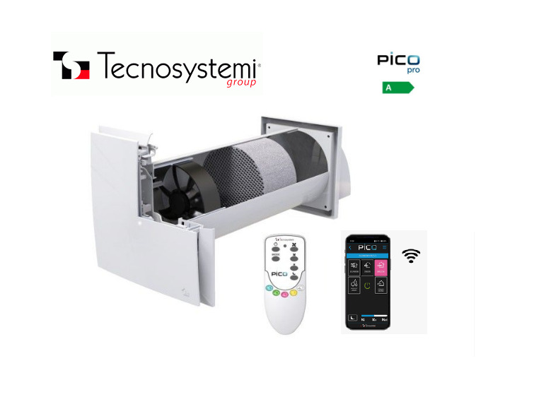 TECNOSYSTEMI PICO PRO 45 mini rekuperators