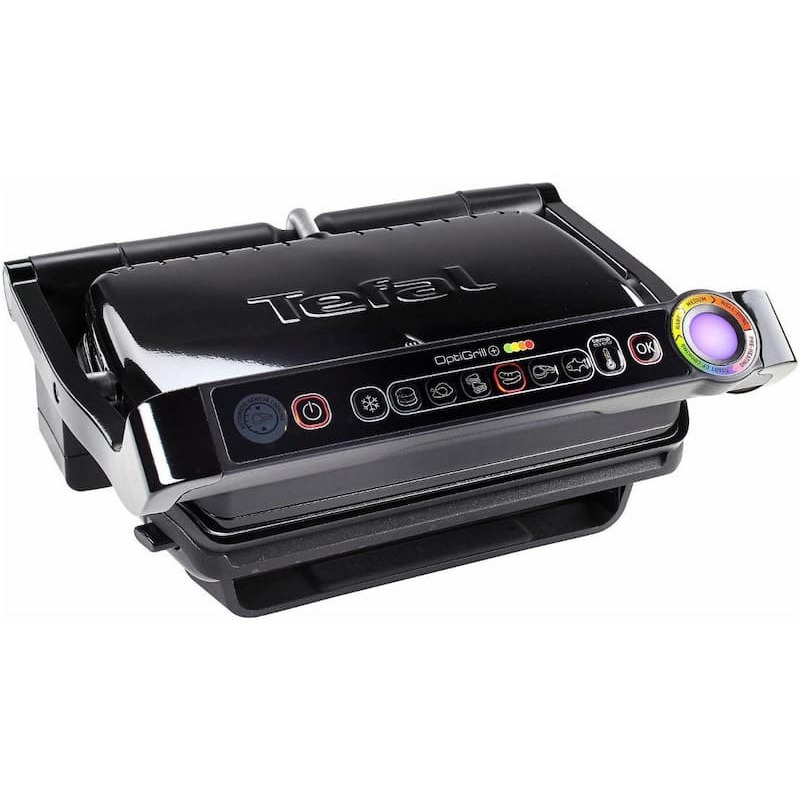 TEFAL Grils OptiGrill+, 2000W, 600cm2, melns