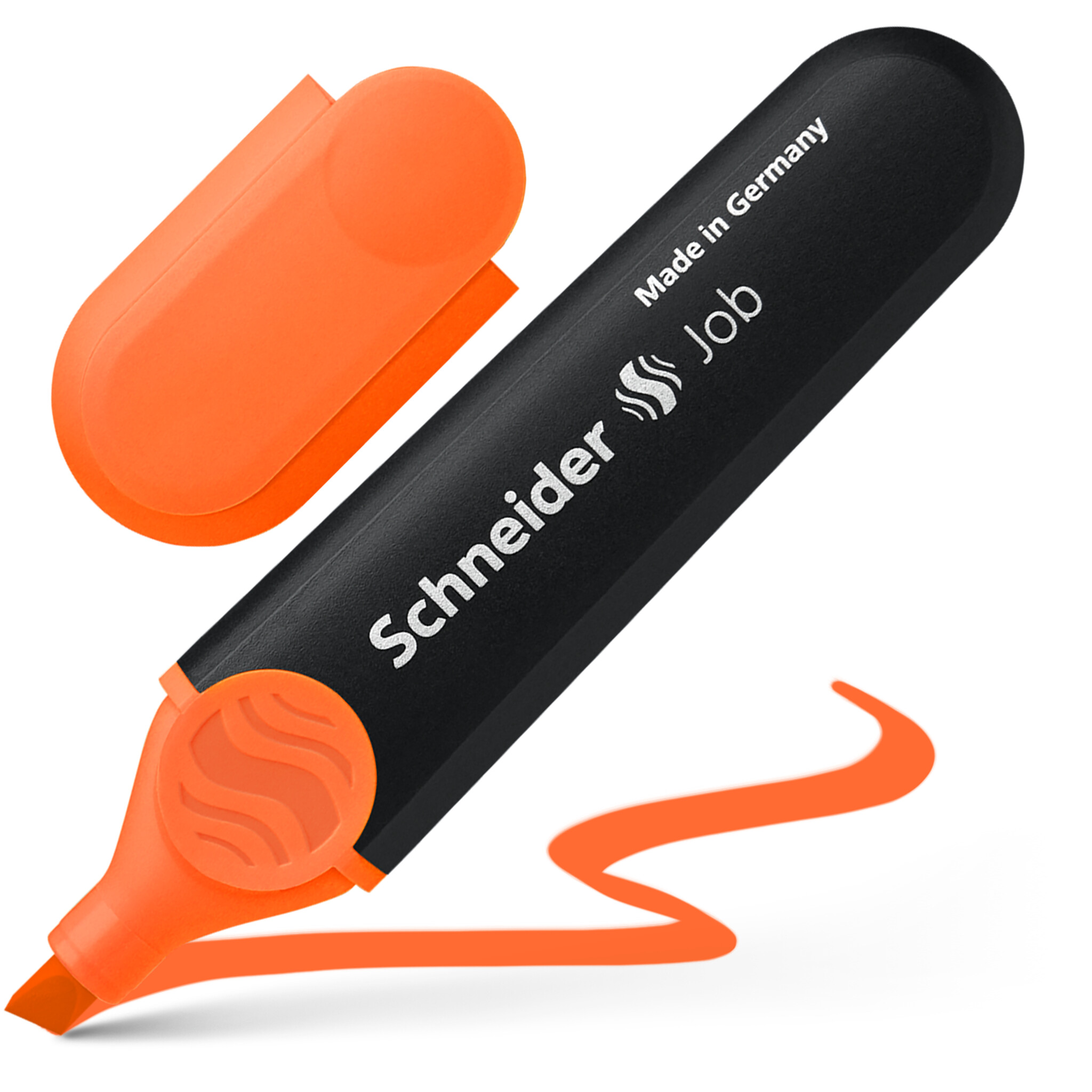 Teksta marķieris SCHNEIDER JOB, oranžs |