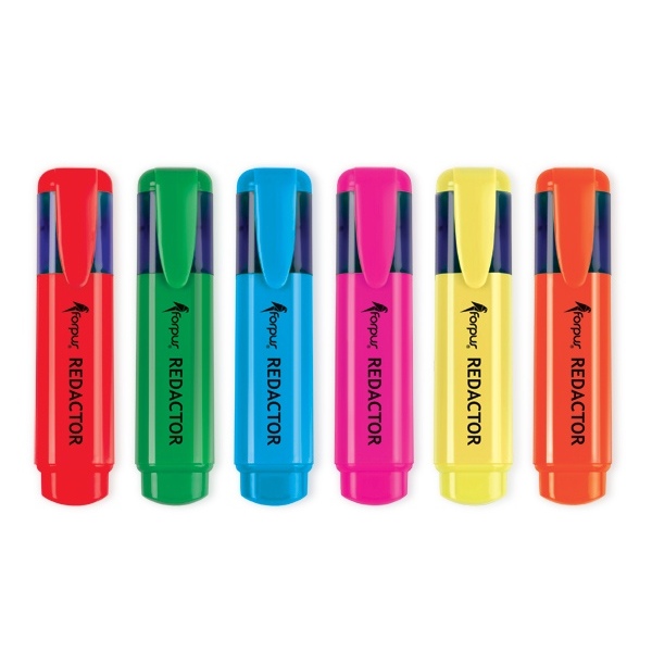 Textmarker Forpus Redactor, 2-5 mm, Yellow