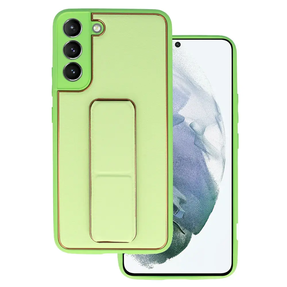 TEL PROTECT Leather Luxury Stand Case