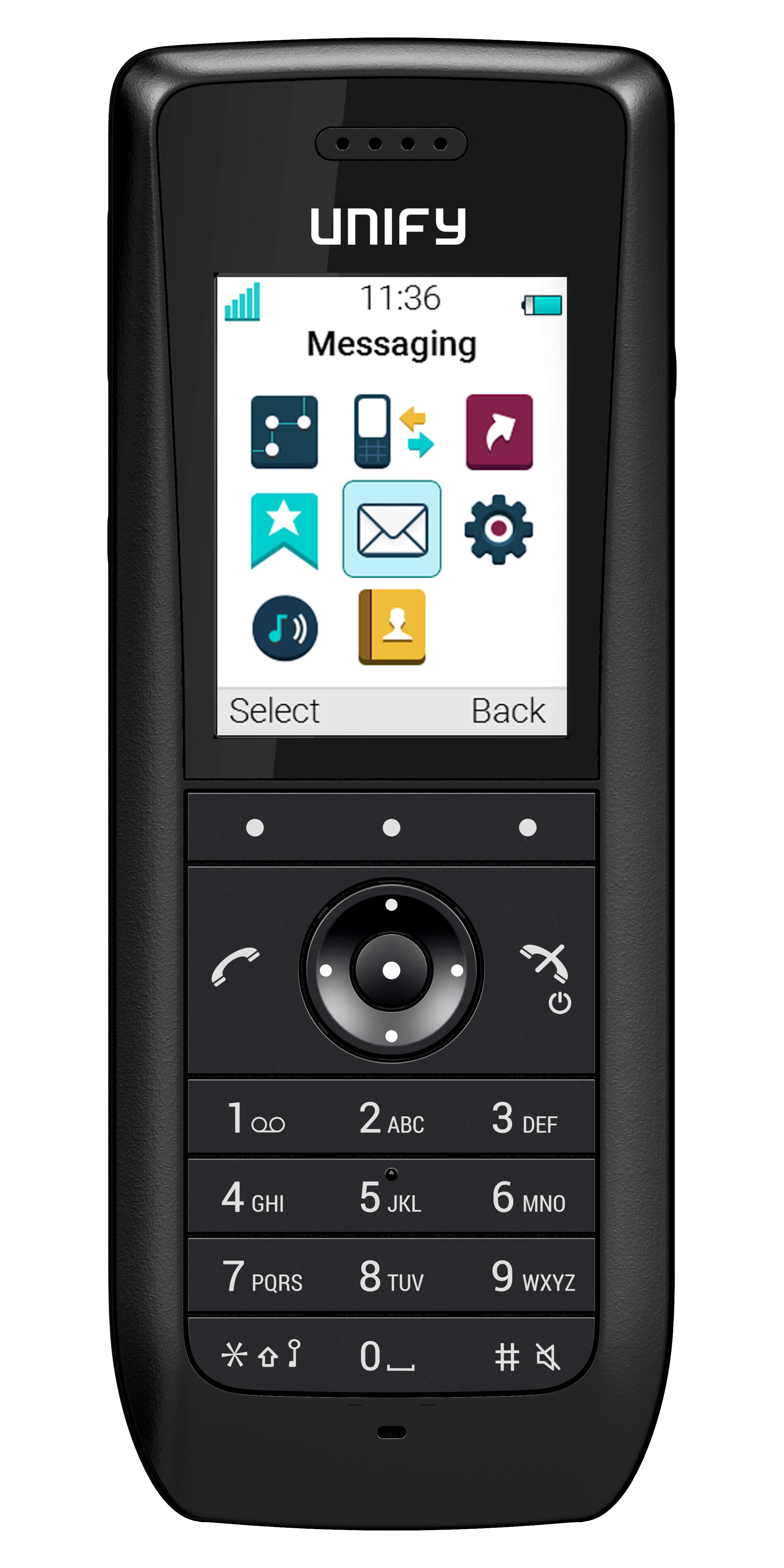 Telefons Unify OpenScape WLAN WL4 rokturis