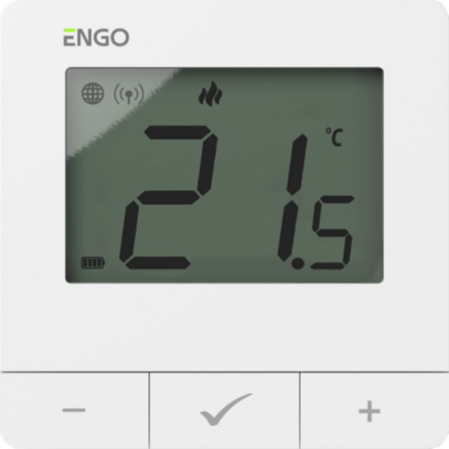 Telpas termostats E25, balts, 2xAAA, ZigBee