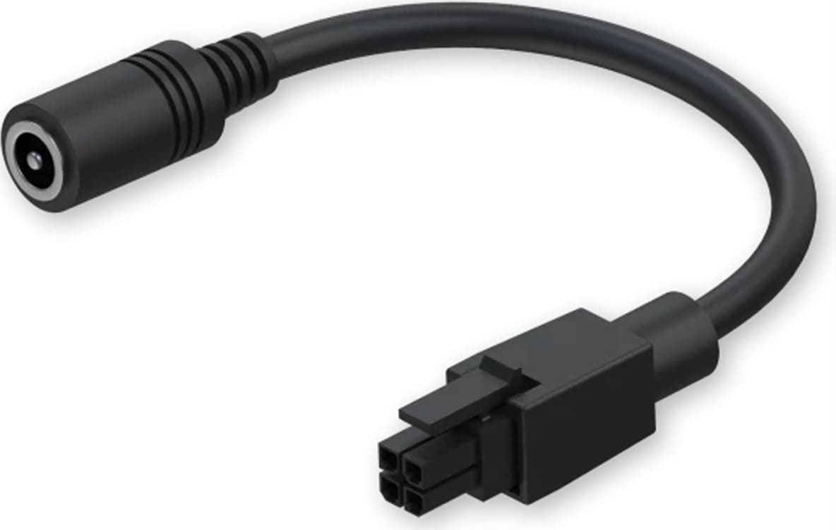 Teltonika PR2PD01B, 4-pin to barrel socket