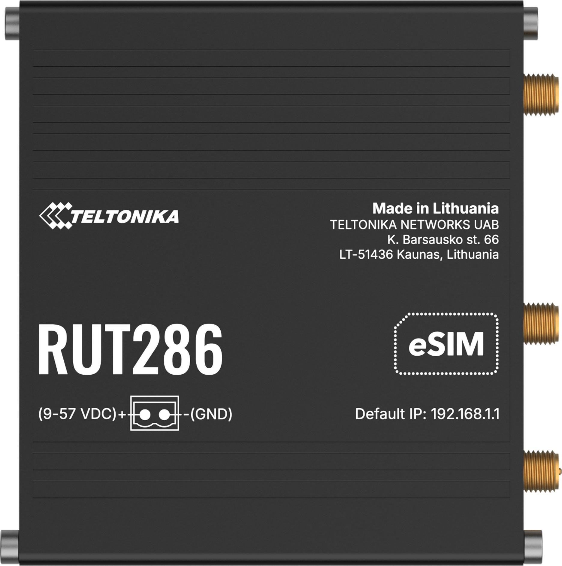 Teltonika RUT286 CAT 4 LTE Router