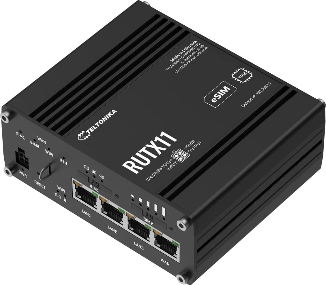Teltonika RUTX11 4G Router eSIM |