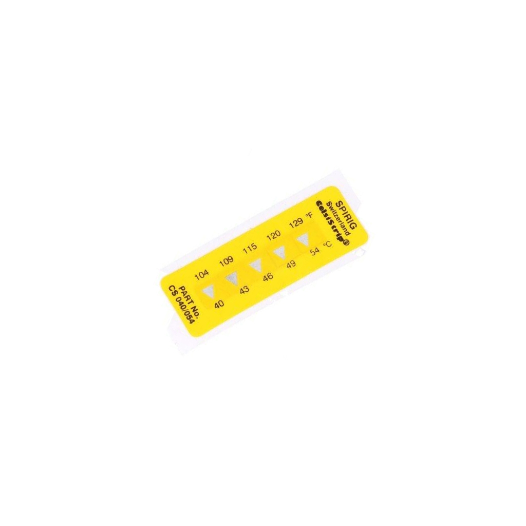 SPIRIG Temperature indicator; 40°C,43°C,46°C