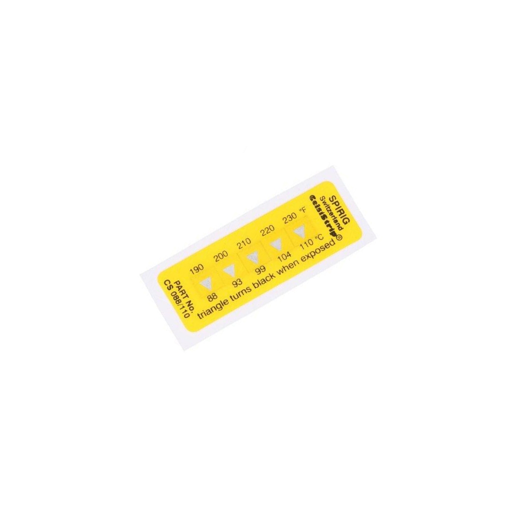SPIRIG Temperature indicator; 88°C,93°C,99°C