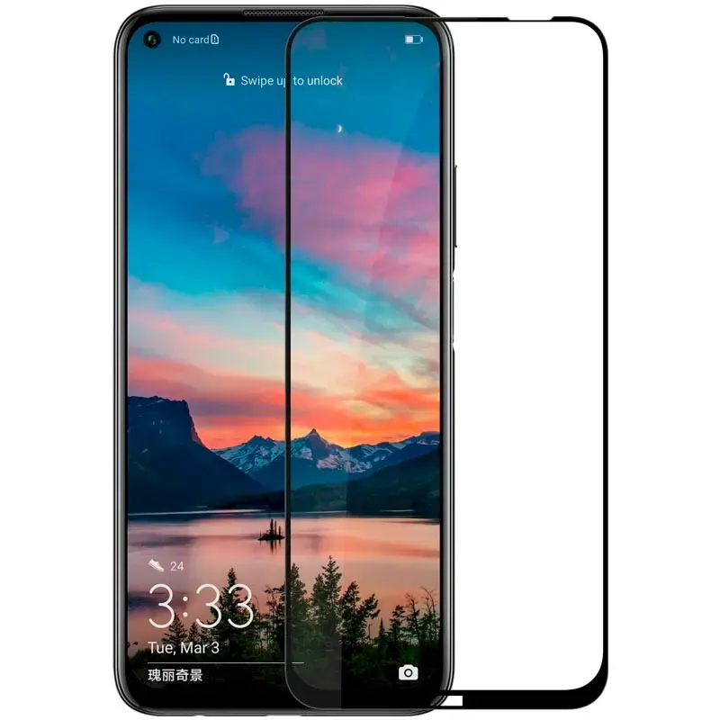 Tempered Glass 9D Aizsargstikls Pilnam Ekrānam