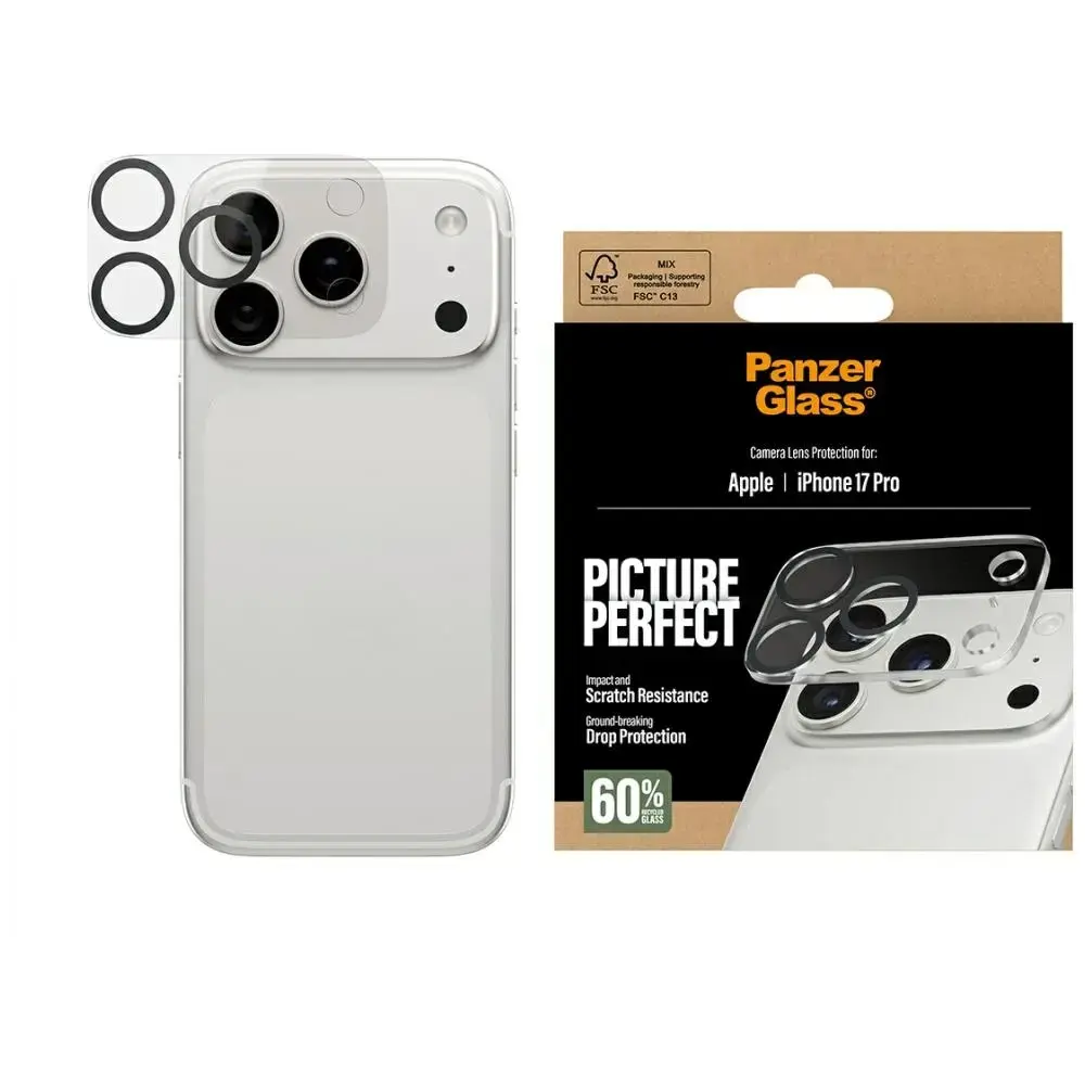 APPLE Tempered glass lens protector PanzerGlass
