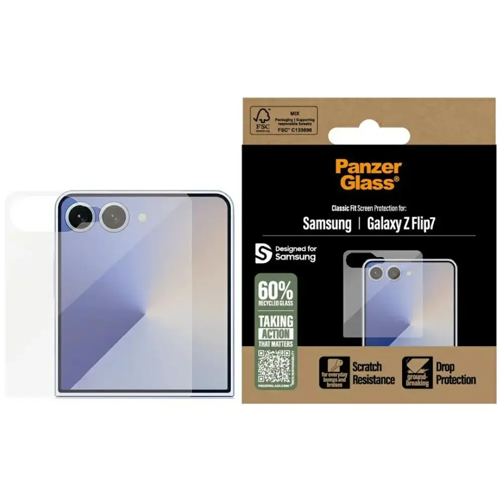 Tempered glass PanzerGlass Classic Fit for