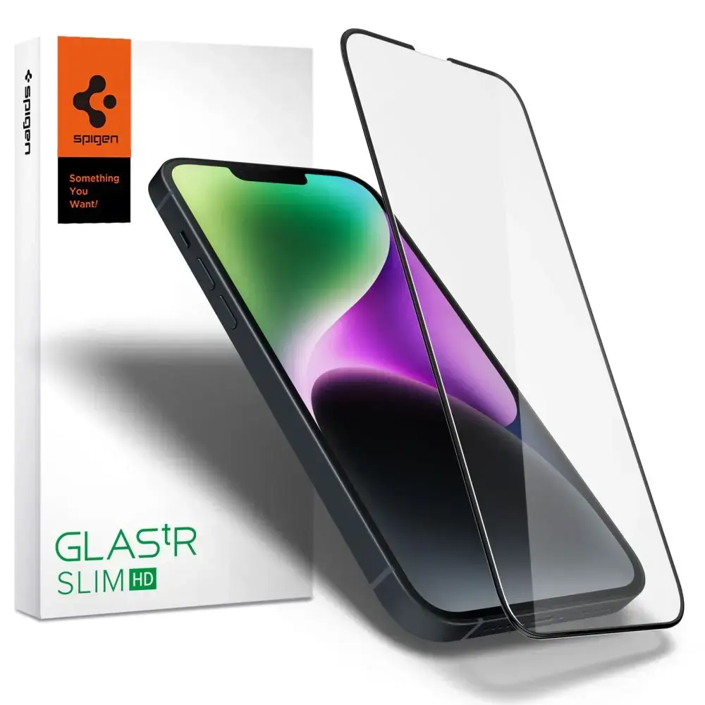 TEMPERED GLASS Spigen GLASS FC IPHONE