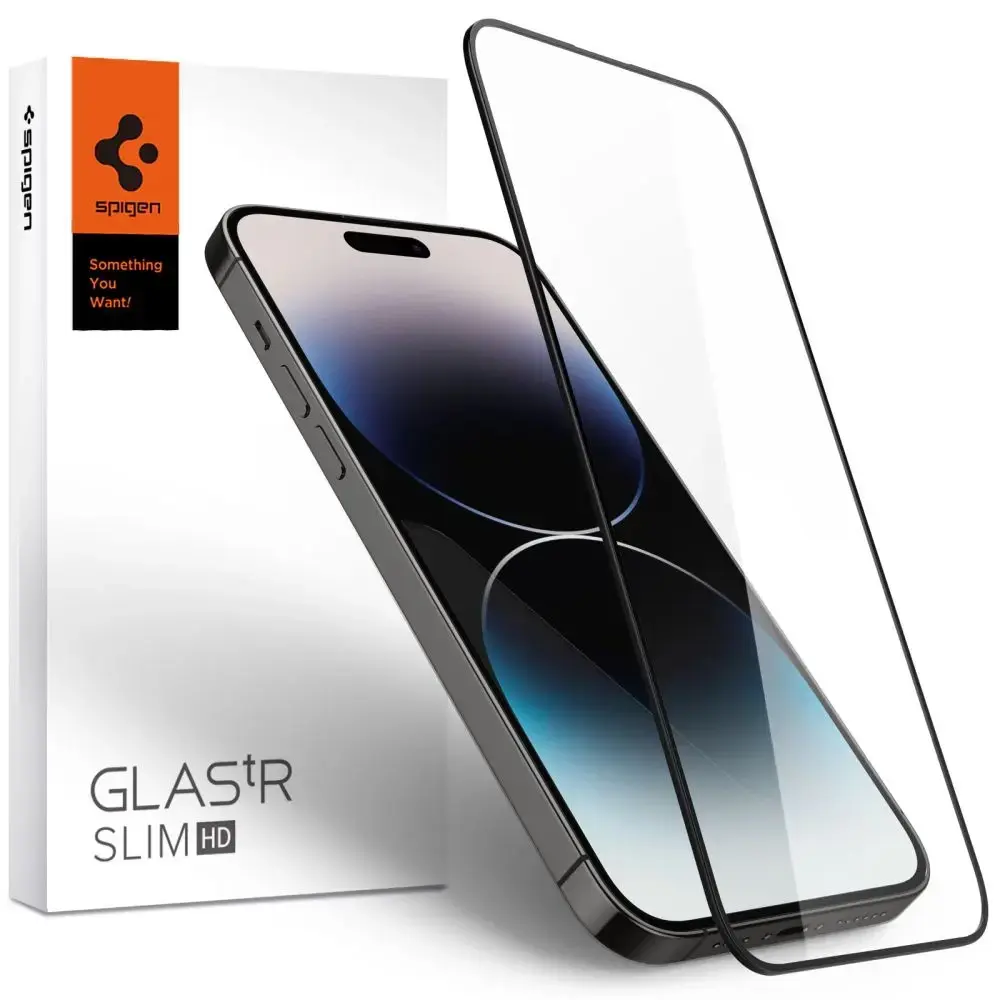 TEMPERED GLASS Spigen GLASS FC IPHONE