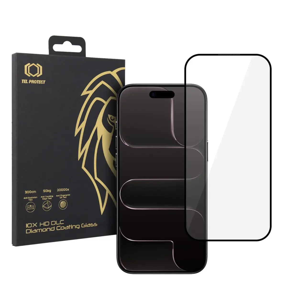 Tempered glass Tel Protect 10X HD