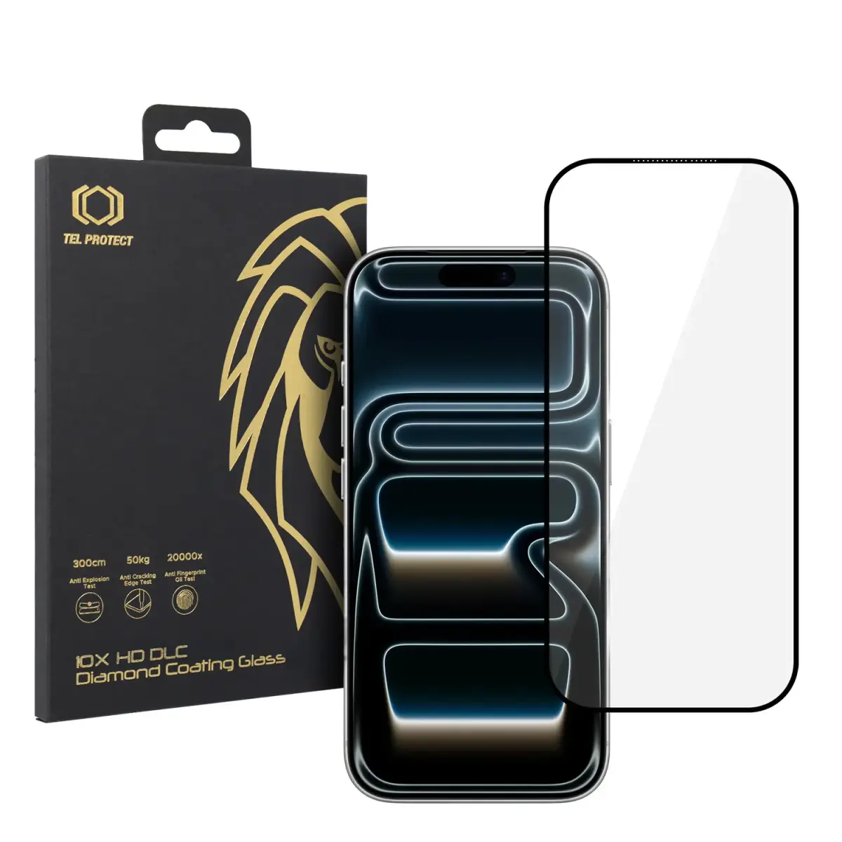 Tempered glass Tel Protect 10X HD